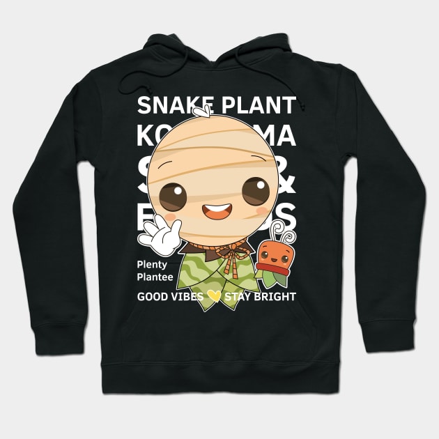 Plenty Plantee Snake Plant Kokedama Hoodie by Plenty Plantee